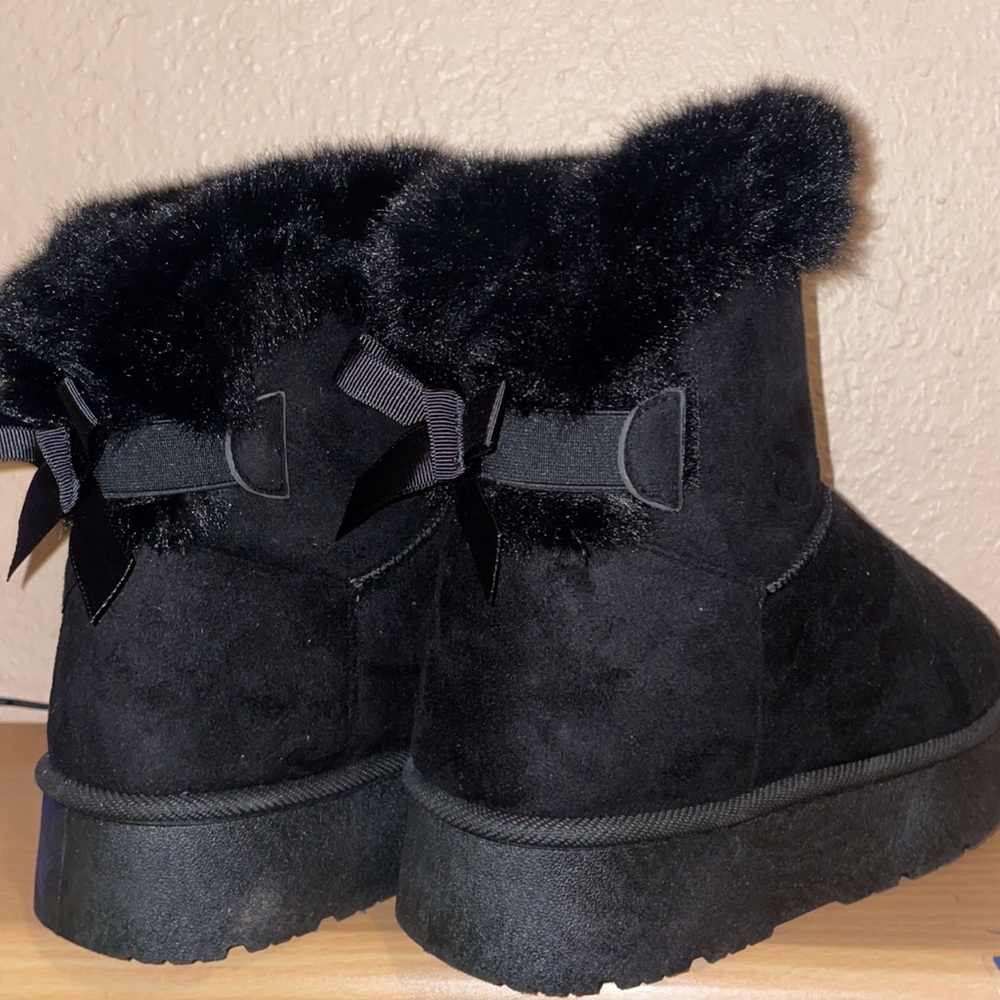 Fuzzy Boots.